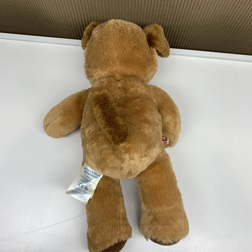 Build A Bear Workshop Chocolate Chunk Pup Puppy Dog Plush 15